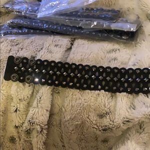 Genuine leather bracelet